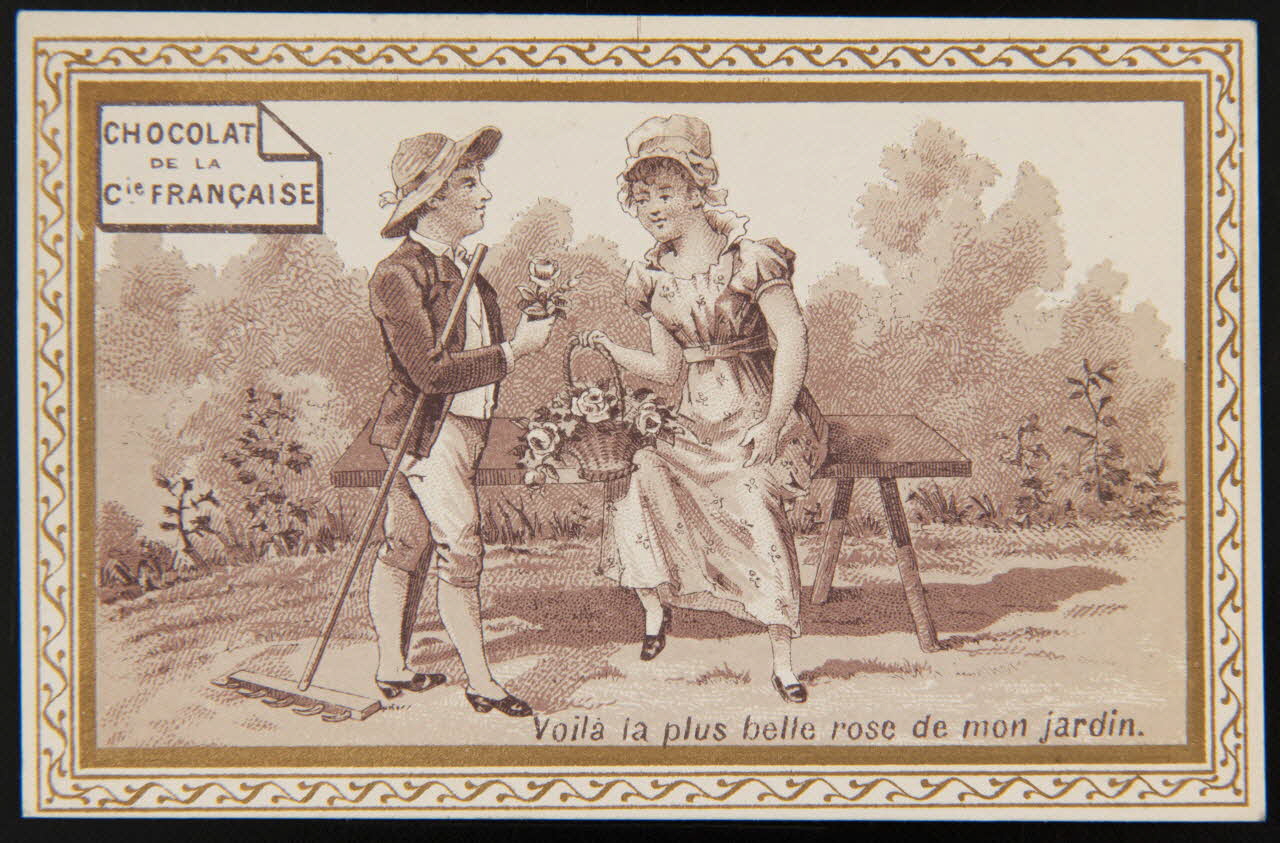 Jehenne carte réclame chromo Paris 1895-1935 1995.1.596.4 Photo