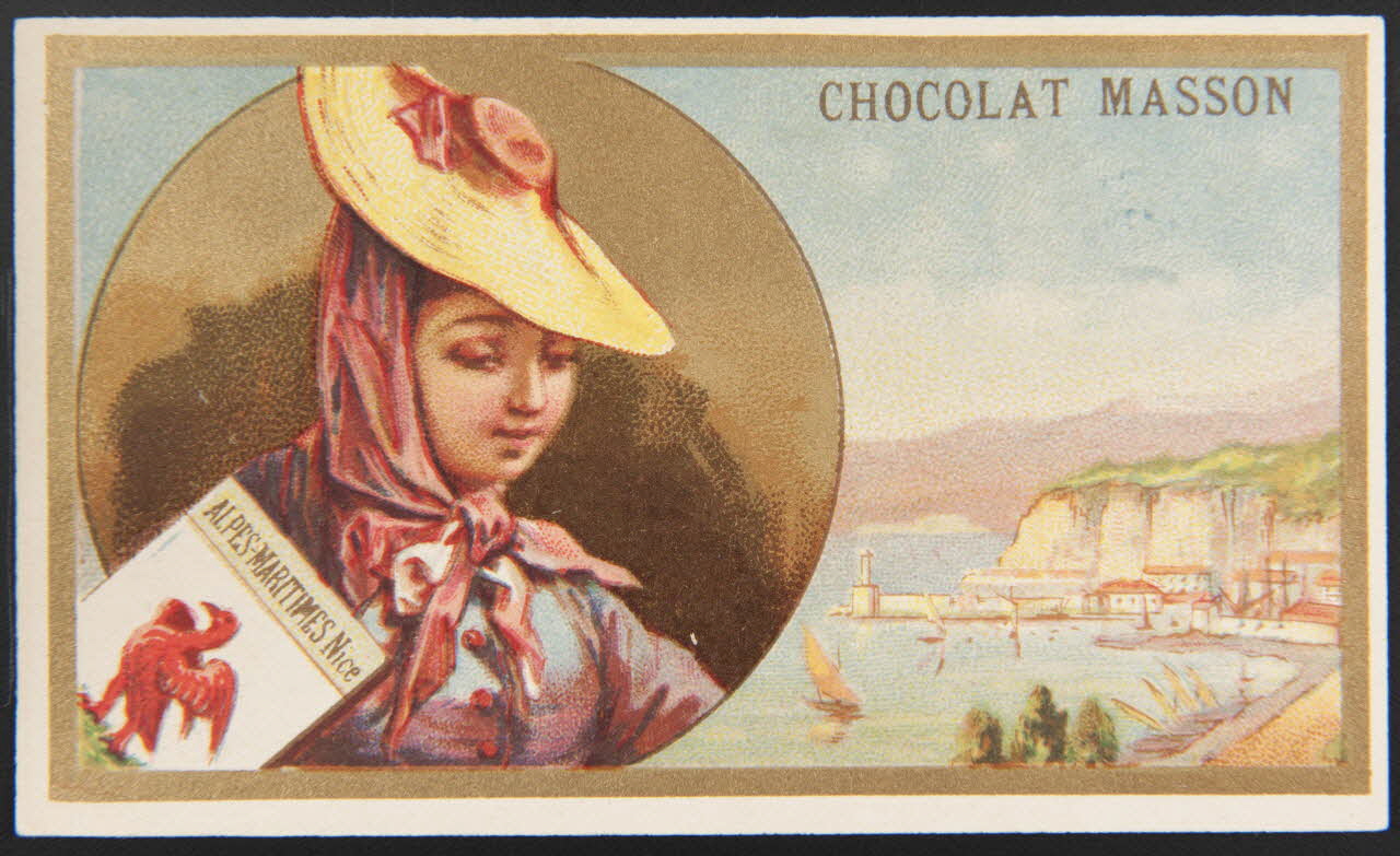 Jehenne carte réclame chromo Paris 1886-1889 1995.1.597.1 Photo