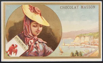 Jehenne carte réclame chromo Paris 1886-1889 1995.1.597.1 Photo