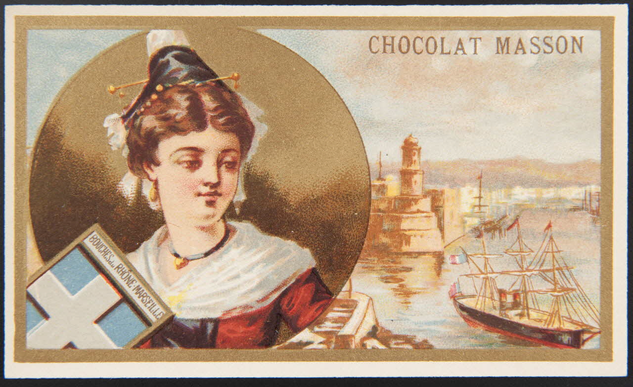 Jehenne carte réclame chromo Paris 1886-1889 1995.1.597.2 Photo