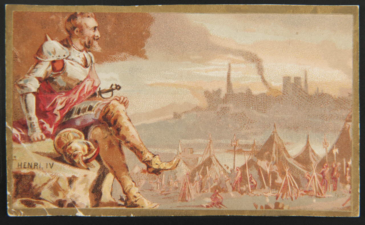 Jehenne carte réclame chromo Paris 1885-1935 1995.1.598.10 Photo