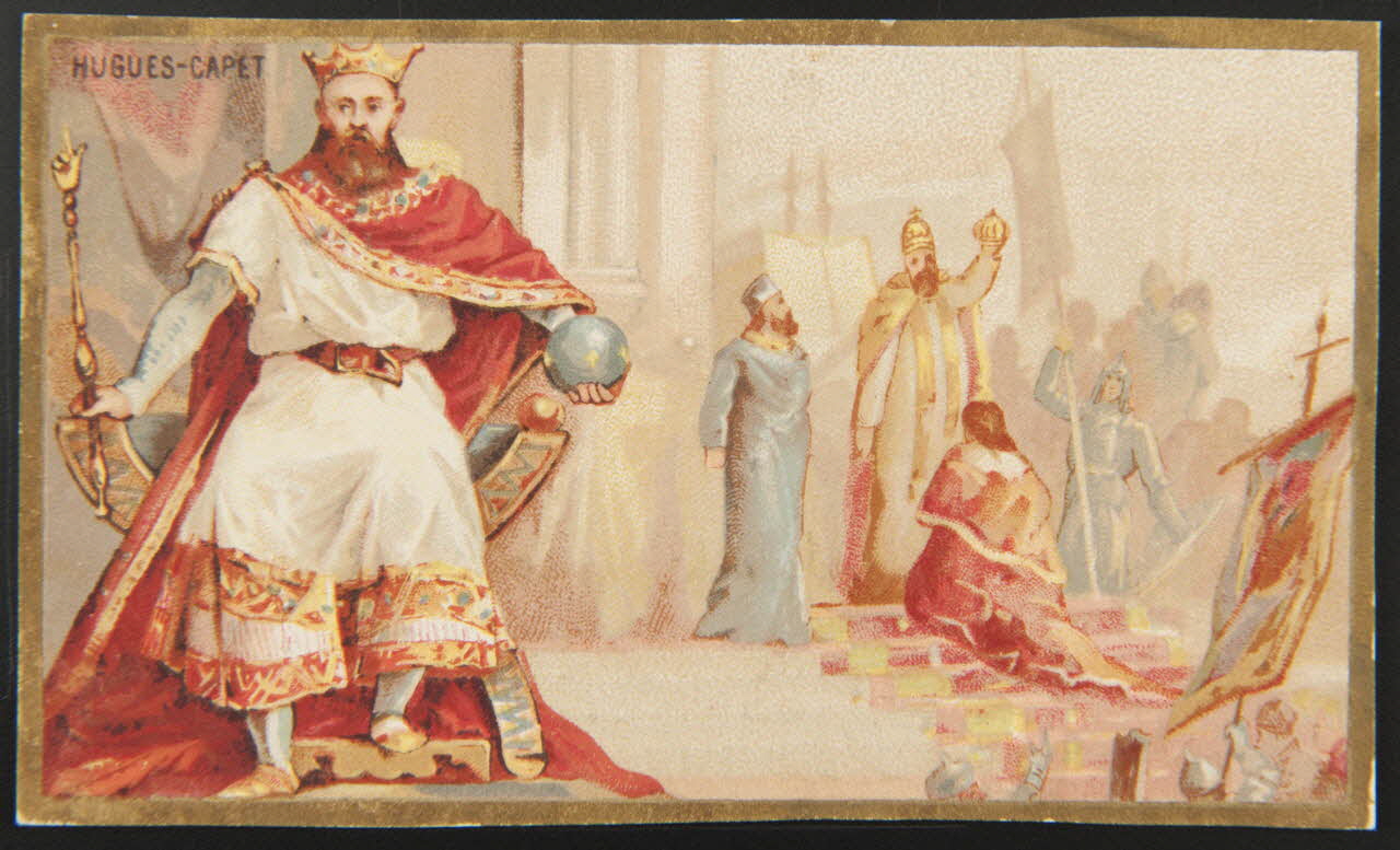 Jehenne carte réclame chromo Paris 1885-1935 1995.1.598.3 Photo