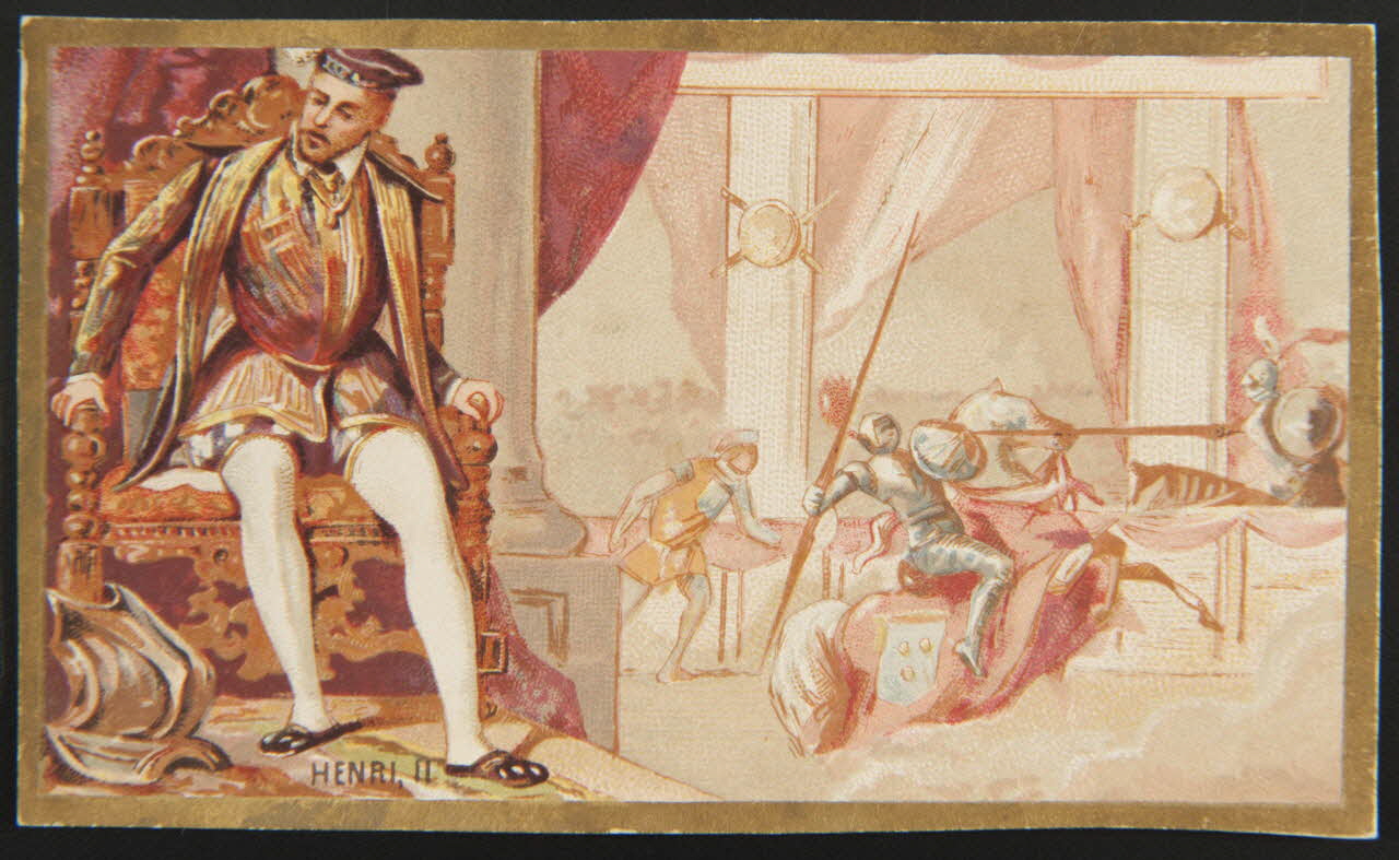 Jehenne carte réclame chromo Paris 1885-1935 1995.1.598.9 Photo