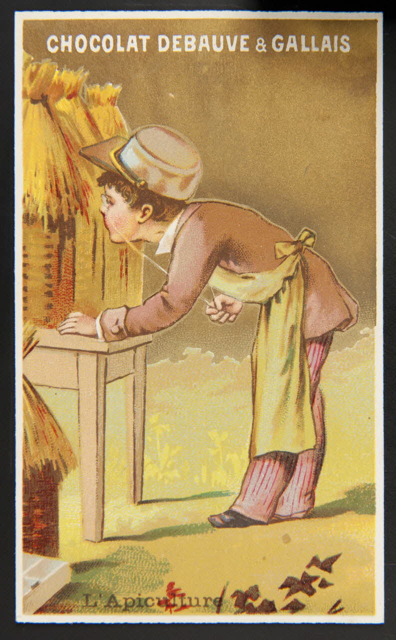 Jehenne carte réclame chromo Paris 1886-1889 1995.1.602.3 Photo