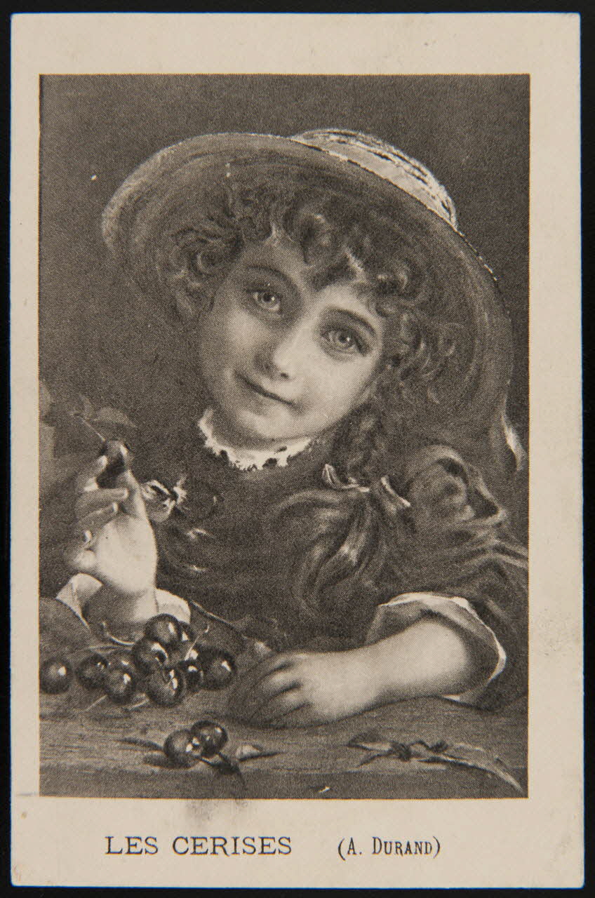 André Durand ; Jehenne carte réclame chromo Paris 1885-1935 1995.1.604.1 Photo