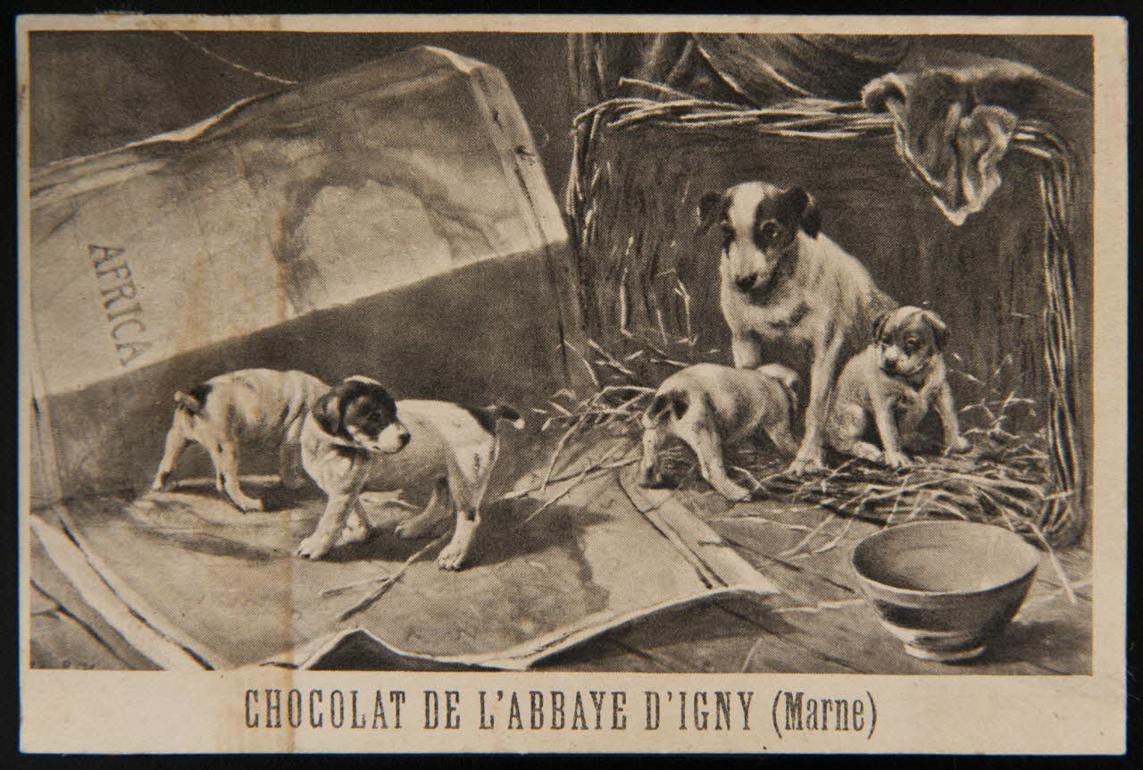 Jehenne carte réclame chromo Paris 1885-1935 1995.1.604.10 Photo