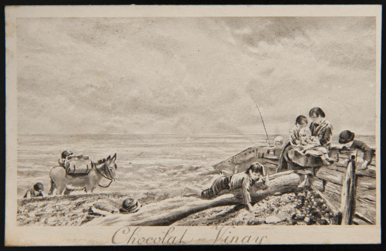 Jehenne carte réclame chromo Paris 1885-1935 1995.1.604.13 Photo