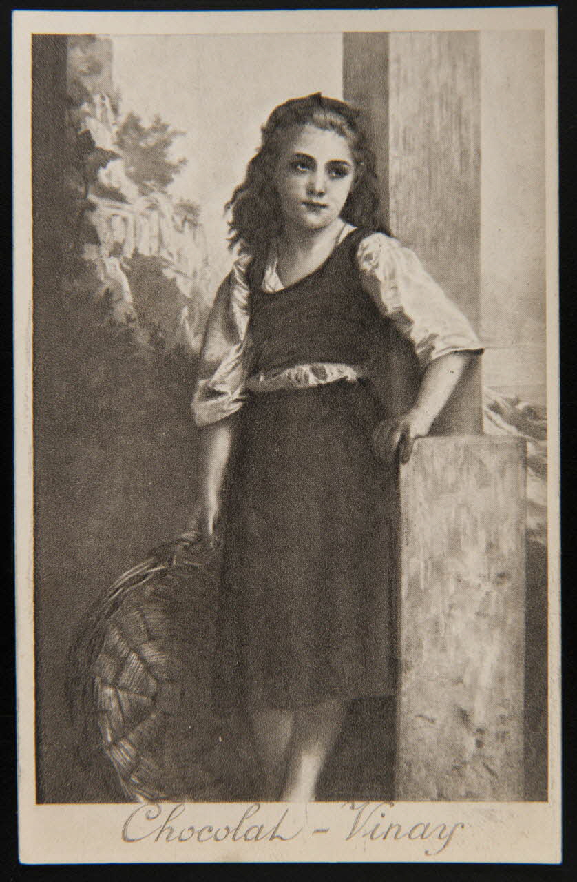 Bougereau ; Jehenne carte réclame chromo Paris 1885-1935 1995.1.604.2 Photo