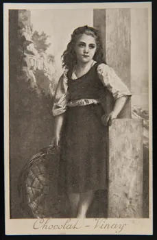 Bougereau ; Jehenne carte réclame chromo Paris 1885-1935 1995.1.604.2  Photo