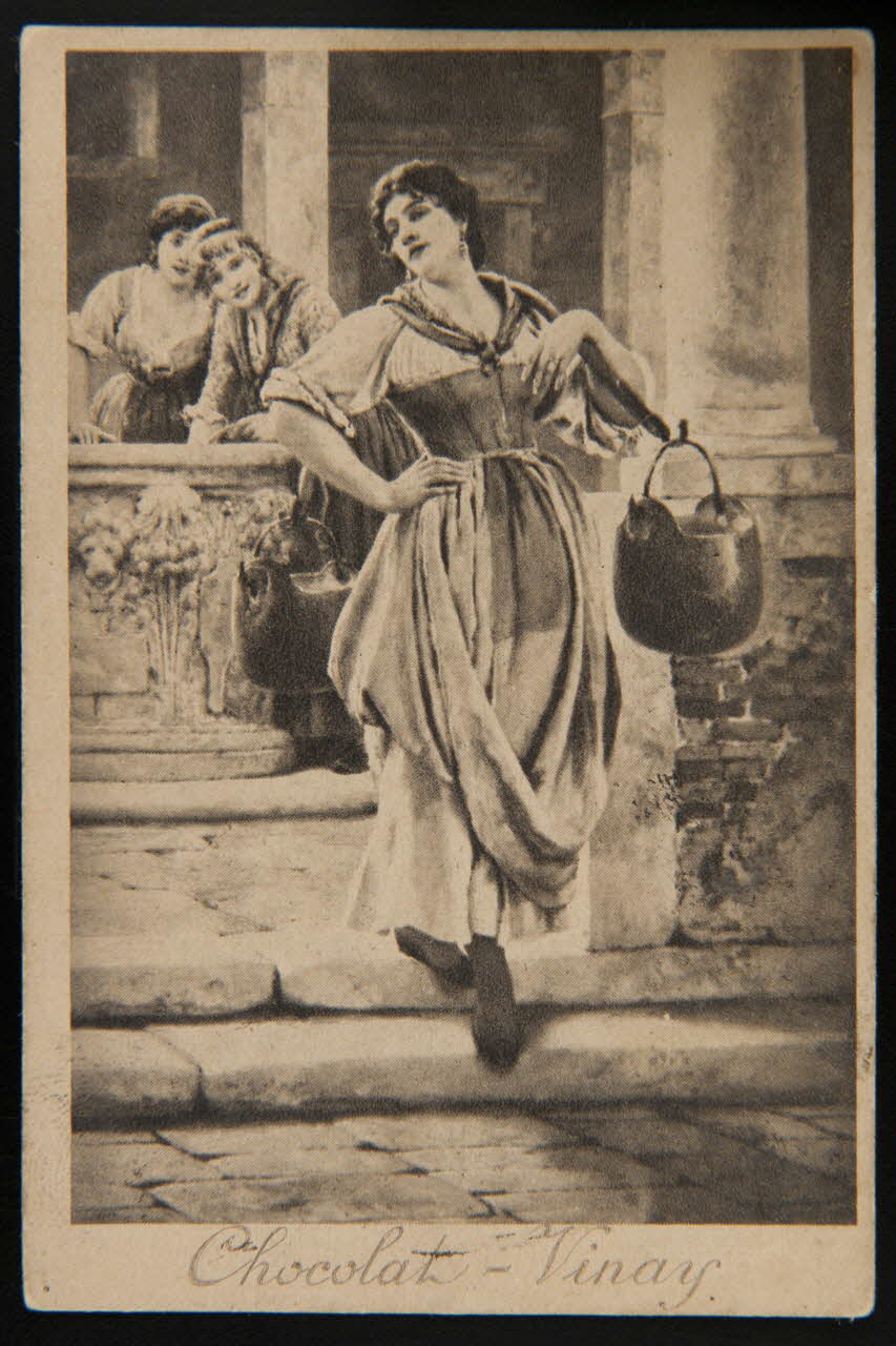 Blaas Eugène de ; Jehenne carte réclame chromo Paris 1885-1935 1995.1.604.3 Photo