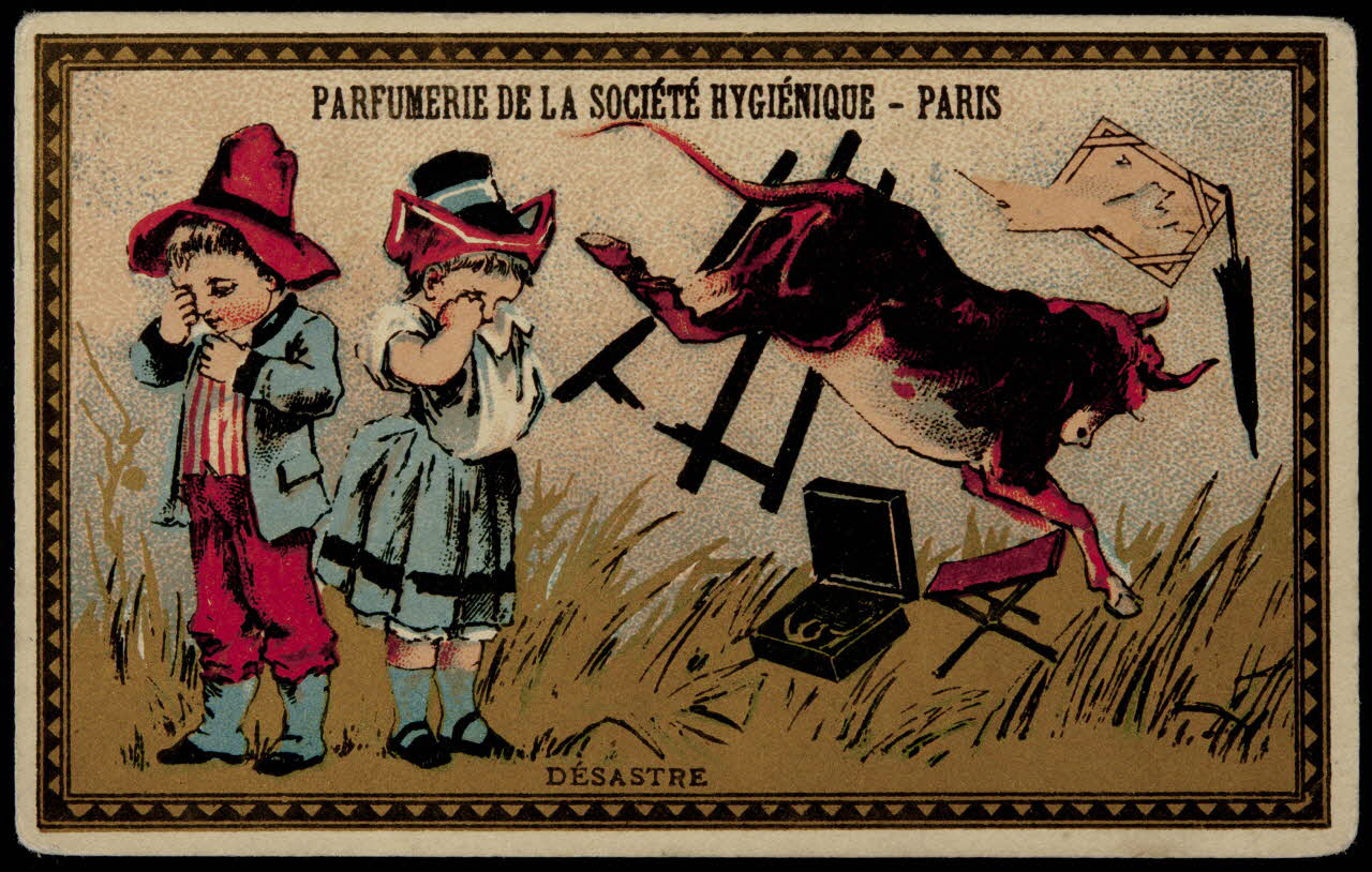 Jehenne carte réclame chromo Paris 1885-1935 1995.1.605.5 Photo