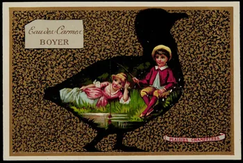 Jehenne carte réclame chromo Paris 1886-1889 1995.1.606.5 Photo
