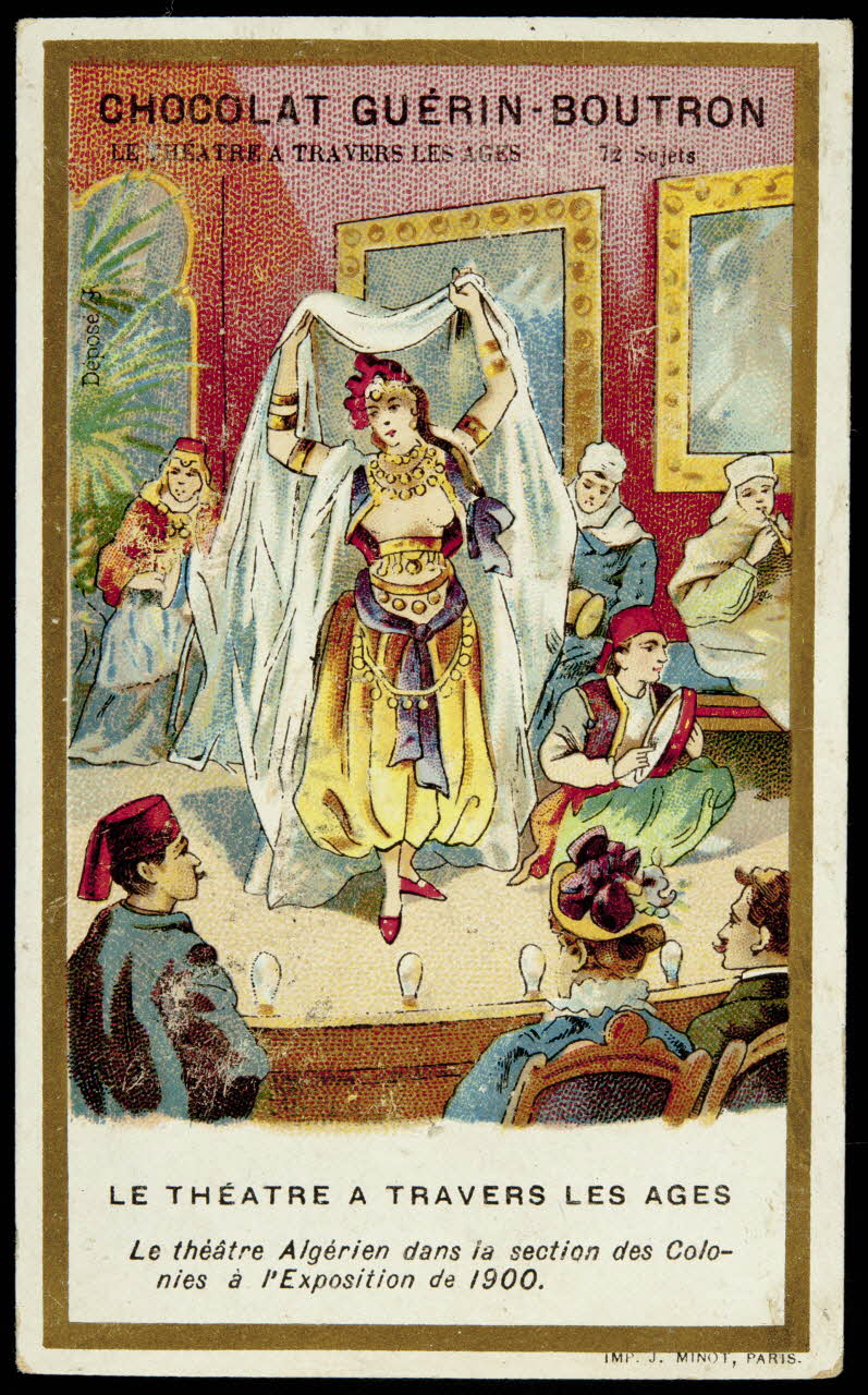 Vallet-Minot et Cie carte réclame chromo Paris 1900-1914 1995.1.616.27 Photo