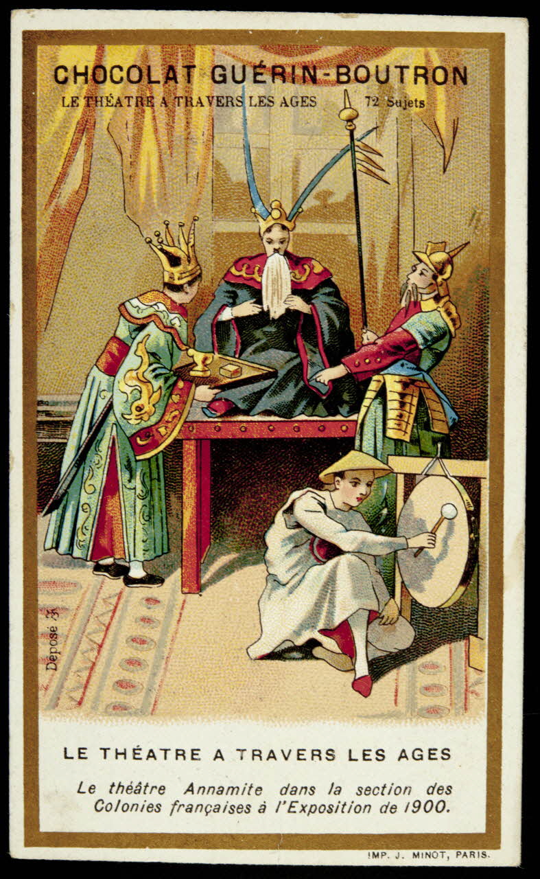 Vallet-Minot et Cie carte réclame chromo Paris 1900-1914 1995.1.616.30 Photo