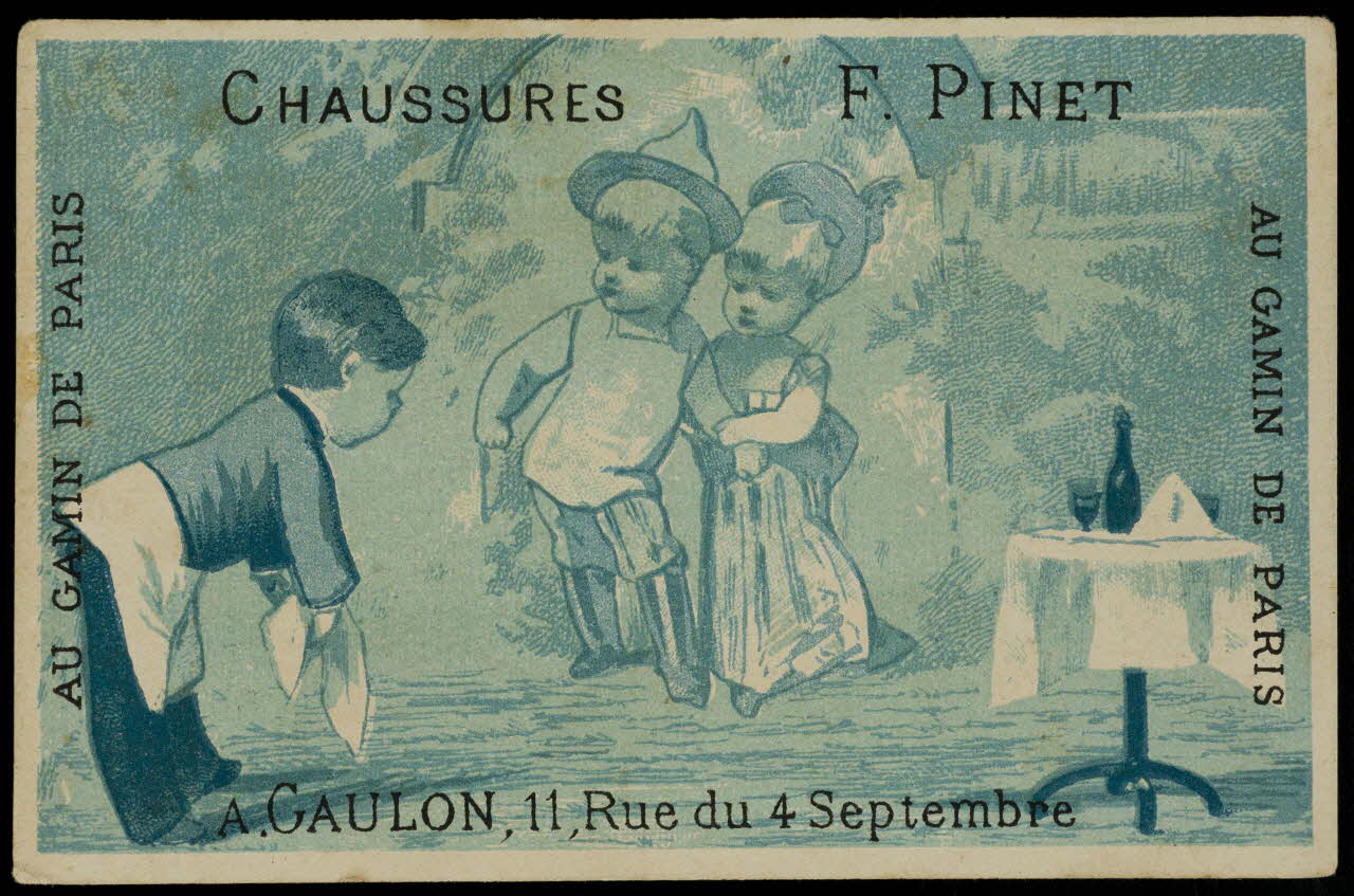 Lévy E. carte réclame chromo Paris 1877-1907 1995.1.717.2  Photo