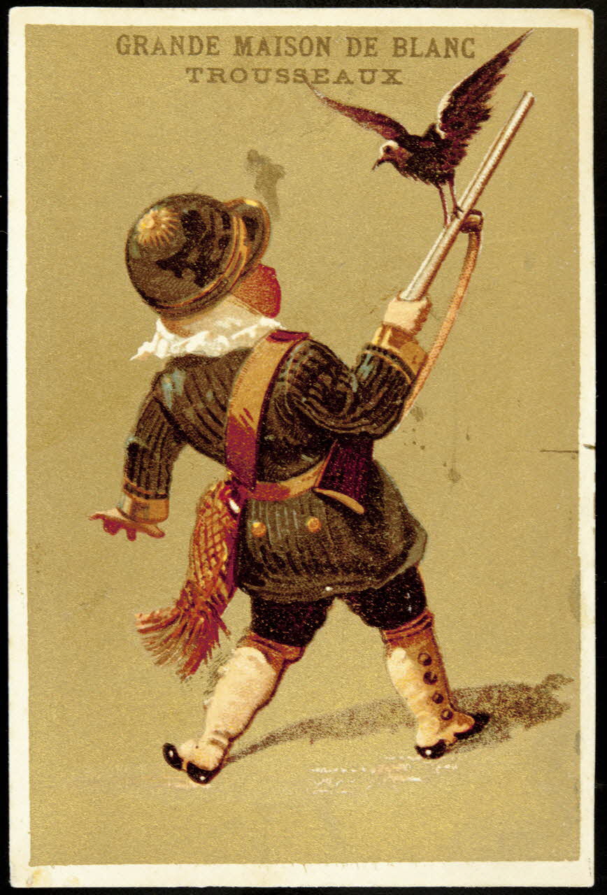 Testu & Massin carte réclame chromo Paris 1879-1886 1995.1.805.3 Photo