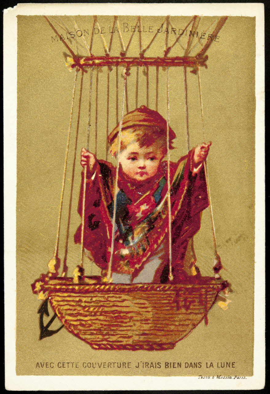 Testu & Massin carte réclame chromo Paris 1876-1878 1995.1.806.1 Photo