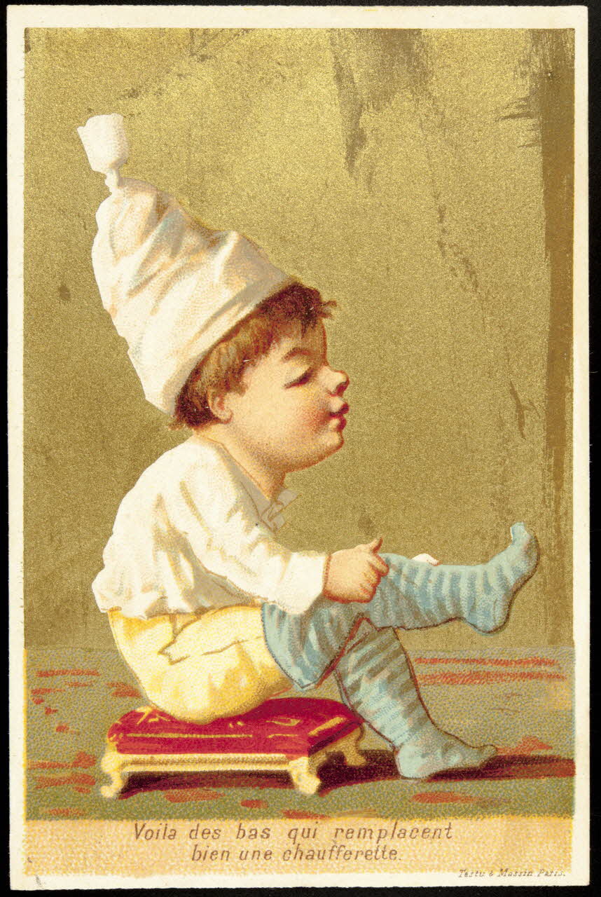 Testu & Massin carte réclame chromo Paris 1878-1886 1995.1.808.4 Photo