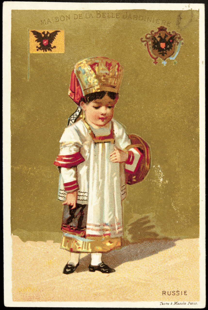 Testu & Massin carte réclame chromo Paris 1876-1878 1995.1.810.12 Photo