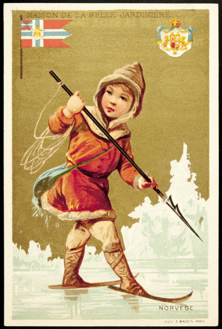 Testu & Massin carte réclame chromo Paris 1876-1878 1995.1.810.5 Photo