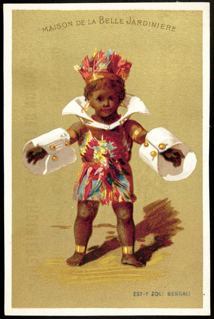 Testu & Massin carte réclame chromo Paris 1876-1878 1995.1.819.2 Photo