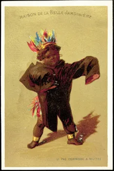 Testu & Massin carte réclame chromo Paris 1876-1878 1995.1.819.3 Photo