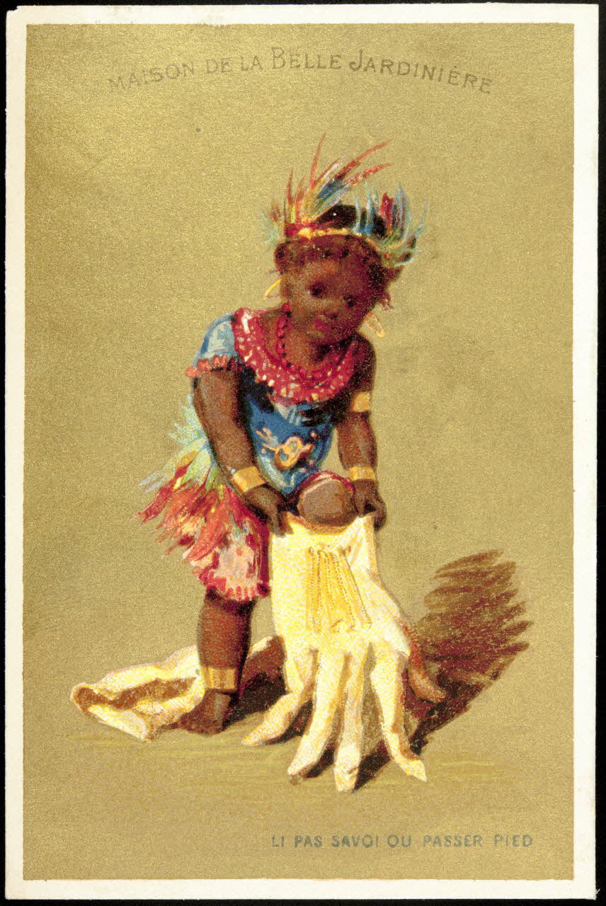 Testu & Massin carte réclame chromo Paris 1876-1878 1995.1.819.4 Photo