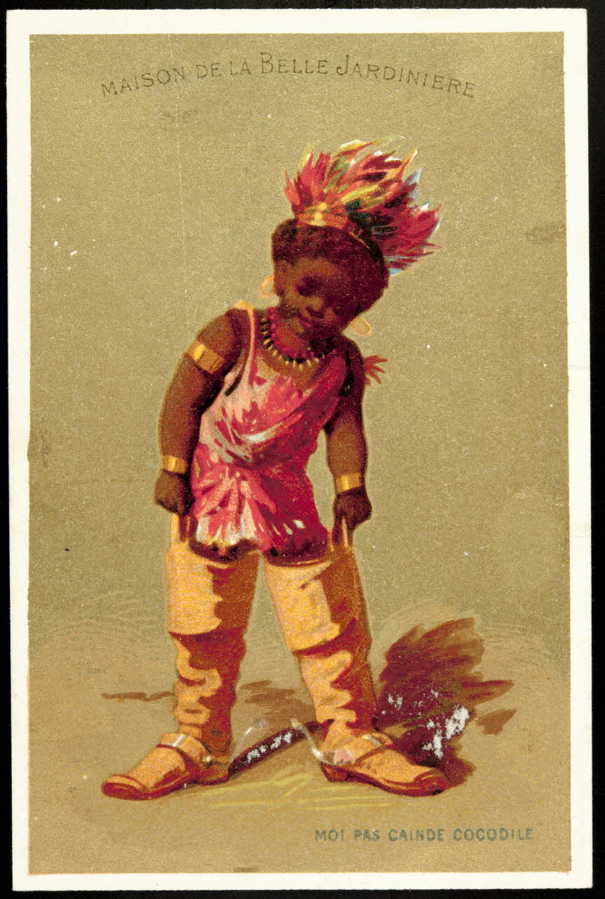 Testu & Massin carte réclame chromo Paris 1876-1878 1995.1.819.5 Photo