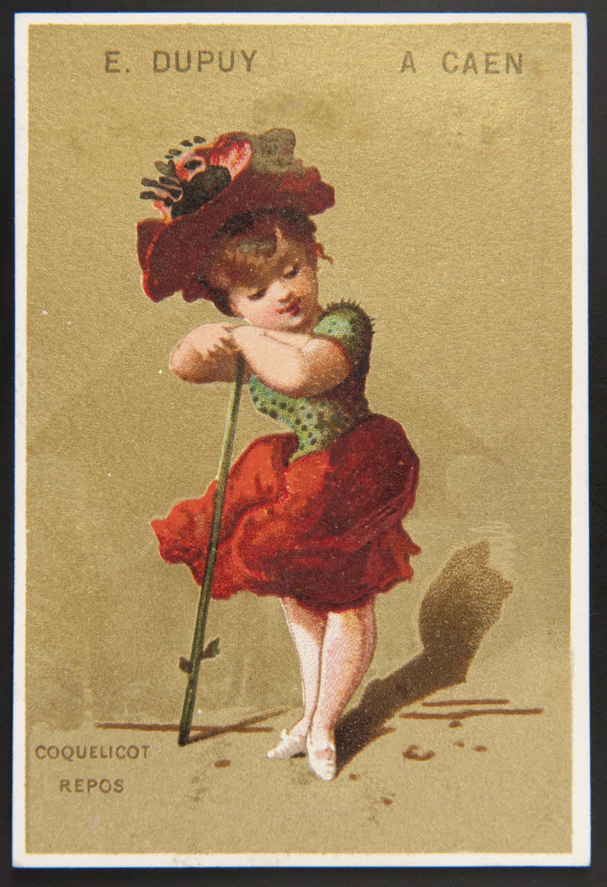 Testu & Massin carte réclame chromo Paris 1879-1886 1995.1.822.11 Photo