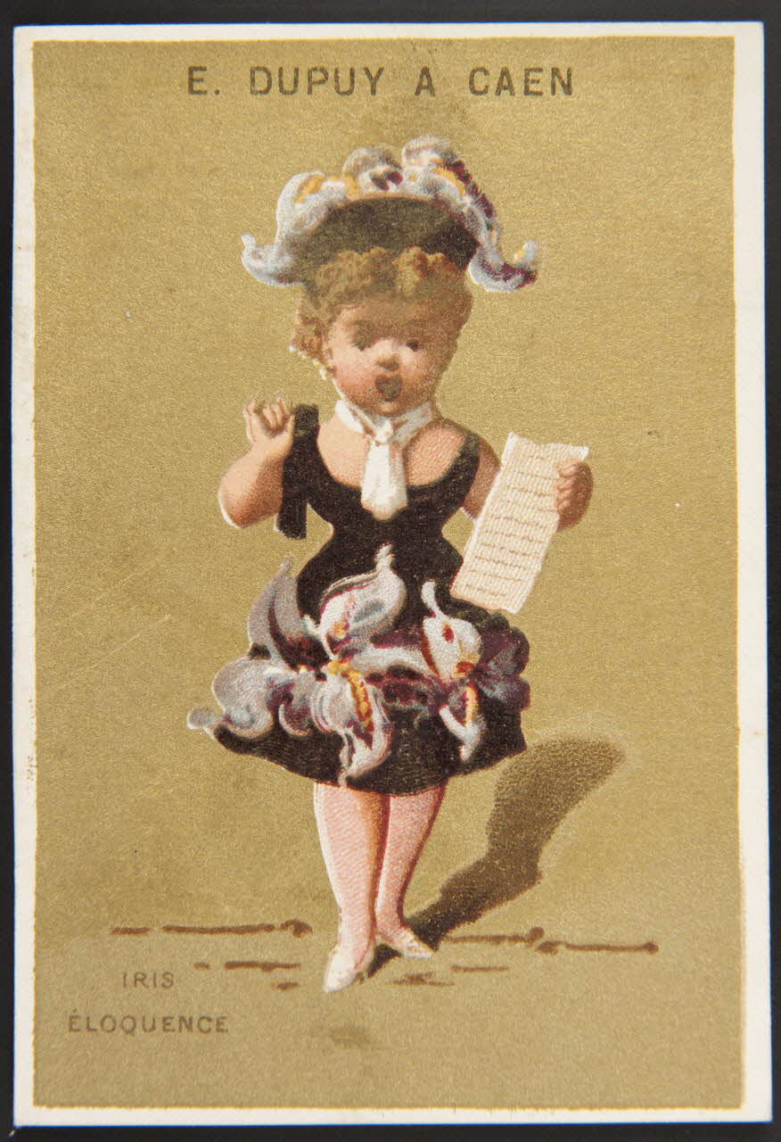 Testu & Massin carte réclame chromo Paris 1879-1886 1995.1.822.12 Photo