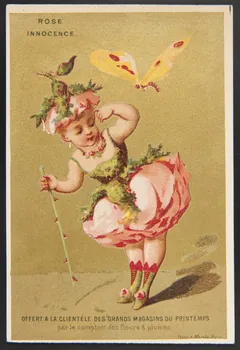 Testu & Massin carte réclame chromo Paris 1878-1886 1995.1.822.3  Photo