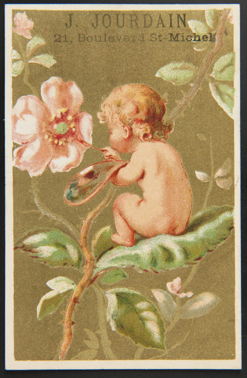 Testu & Massin carte réclame chromo Paris 1876-1878 1995.1.824.1 Photo