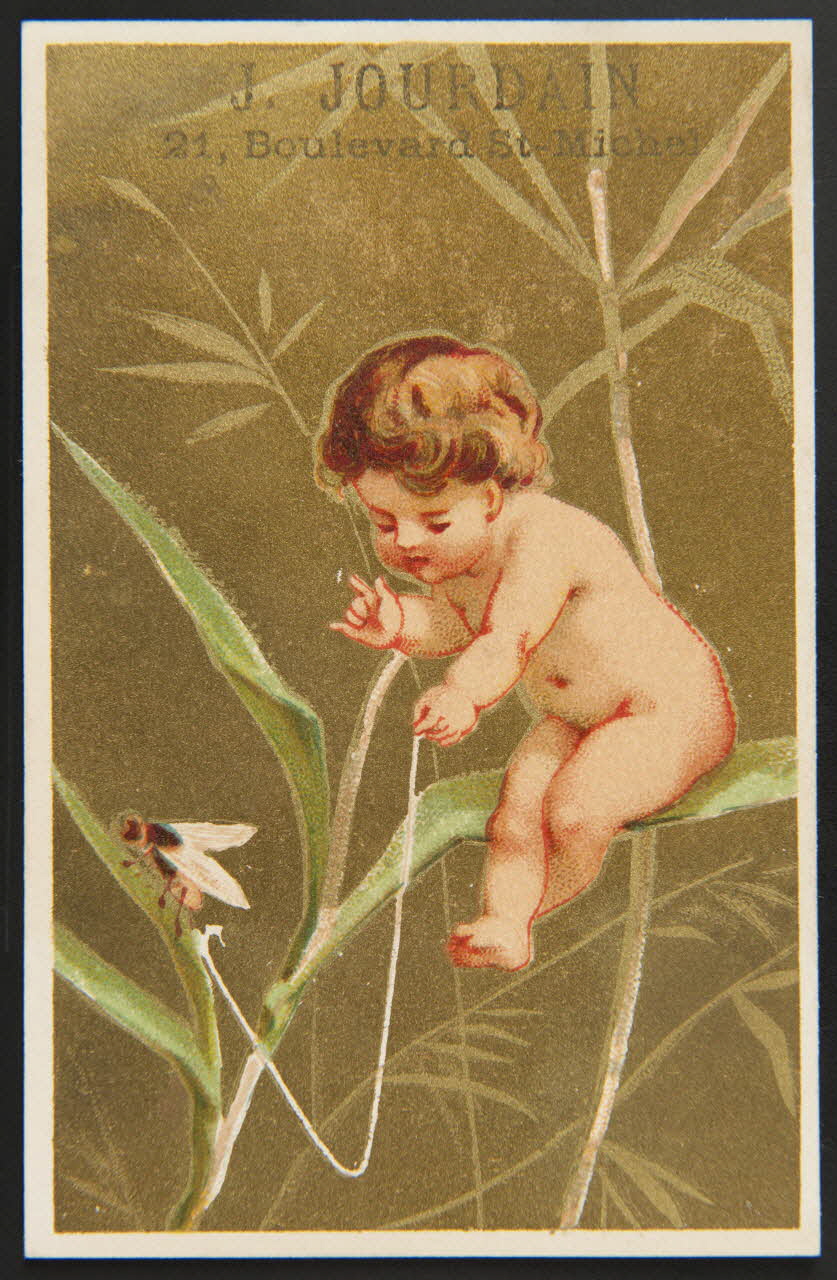 Testu & Massin carte réclame chromo Paris 1876-1878 1995.1.824.2 Photo