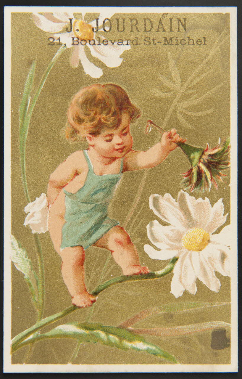 Testu & Massin carte réclame chromo Paris 1876-1878 1995.1.824.4 Photo