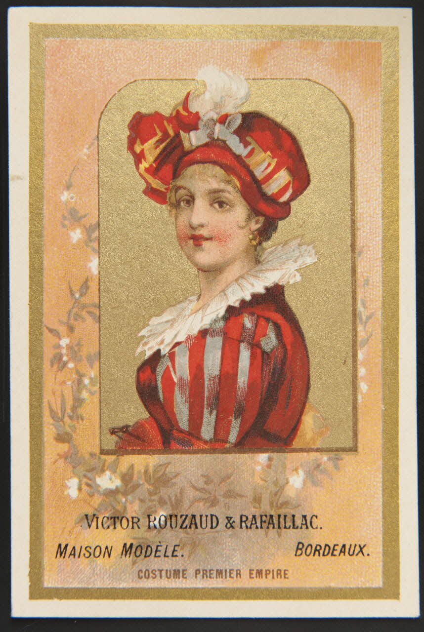 Testu & Massin carte réclame chromo Paris 1888-1889 1995.1.830.2 Photo