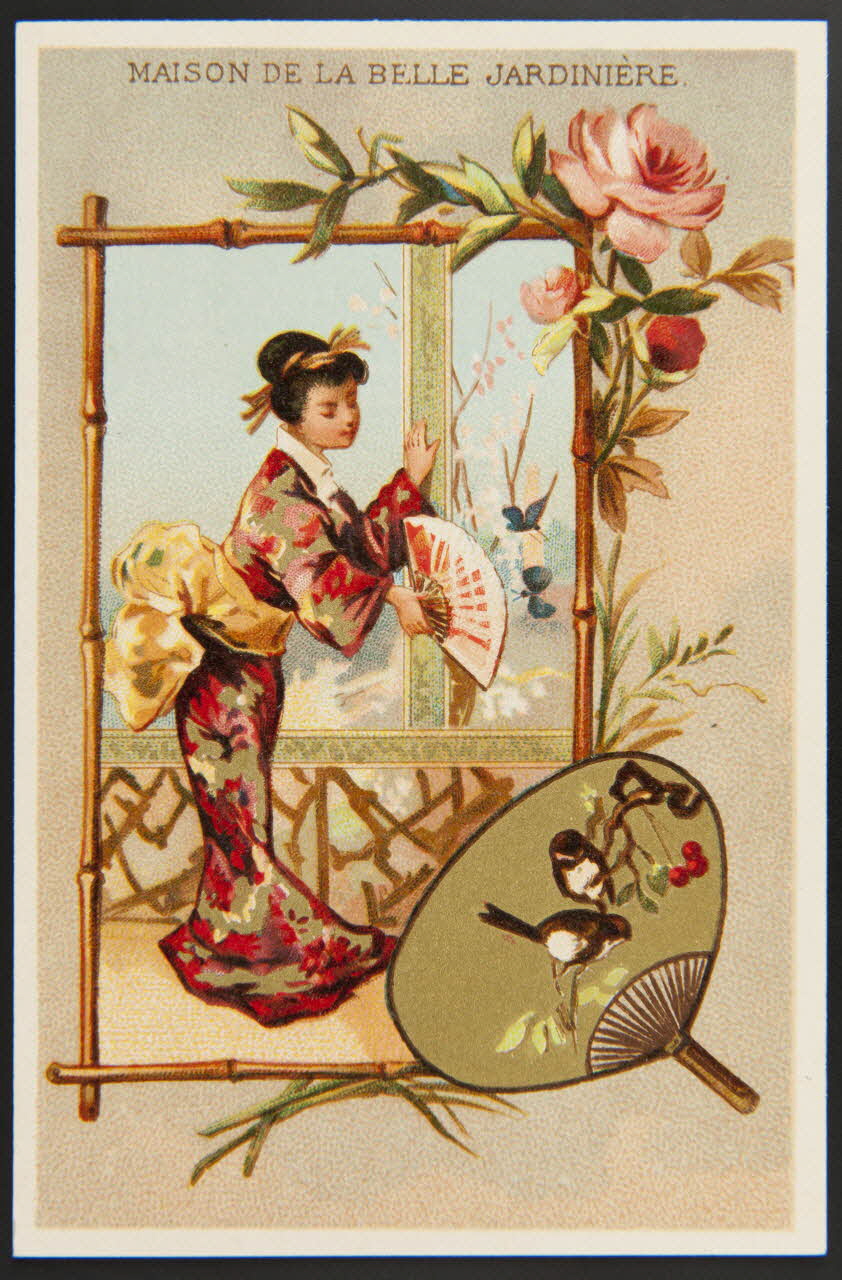 Testu & Massin carte réclame chromo Paris 1876-1878 1995.1.832.2 Photo