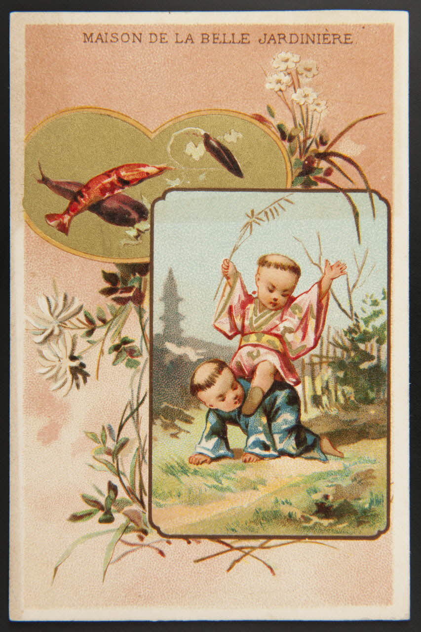 Testu & Massin carte réclame chromo Paris 1876-1878 1995.1.832.3 Photo