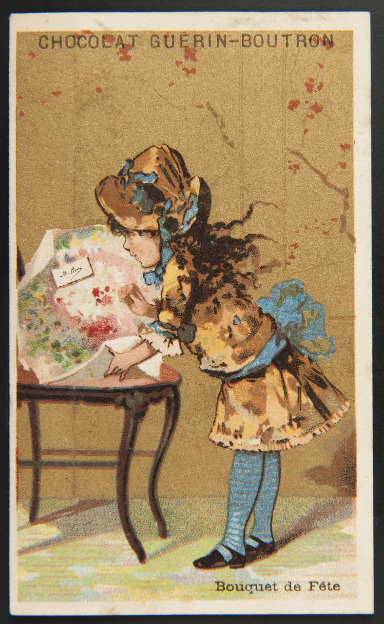 Testu & Massin carte réclame chromo Paris 1879-1889 1995.1.834.1 Photo
