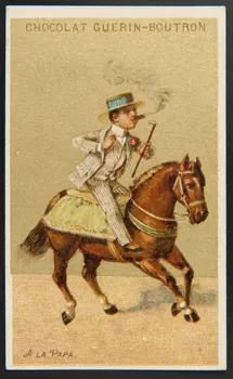 Testu & Massin carte réclame chromo Paris 1879-1889 1995.1.835.1  Photo