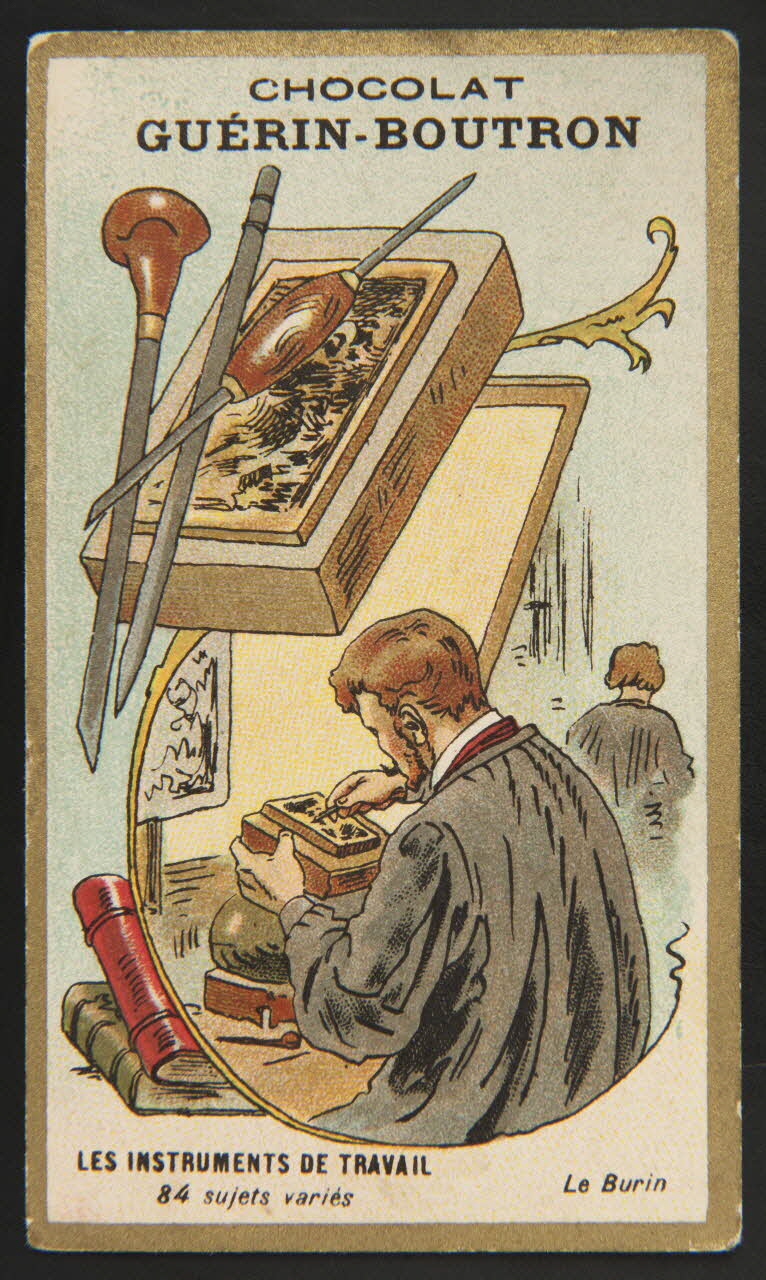 Testu & Massin carte réclame chromo Paris 1886-1903 1995.1.837.10 Photo