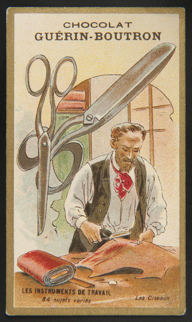 Testu & Massin carte réclame chromo Paris 1886-1903 1995.1.837.15 Photo