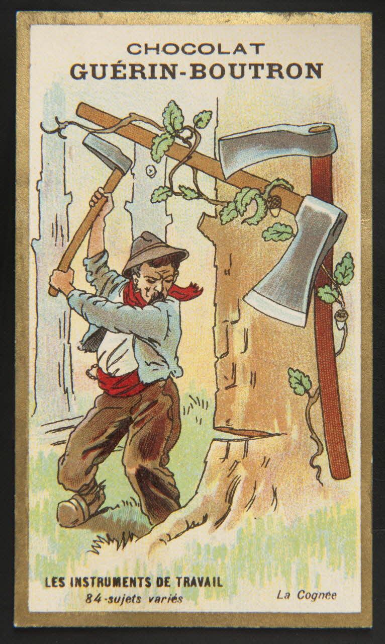 Testu & Massin carte réclame chromo Paris 1886-1903 1995.1.837.16 Photo