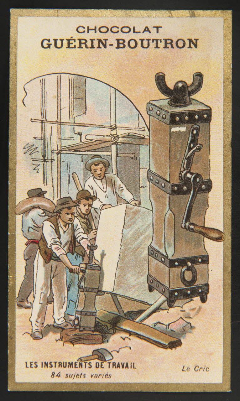 Testu & Massin carte réclame chromo Paris 1886-1903 1995.1.837.19 Photo