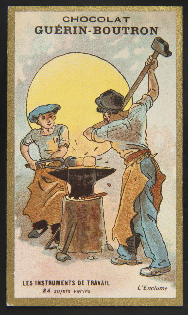 Testu & Massin carte réclame chromo Paris 1886-1903 1995.1.837.23 Photo