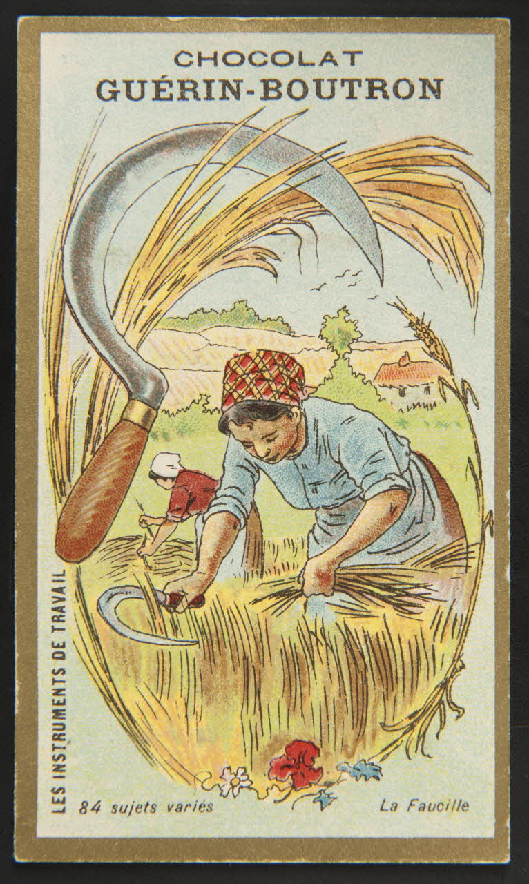 Testu & Massin carte réclame chromo Paris 1886-1903 1995.1.837.27 Photo