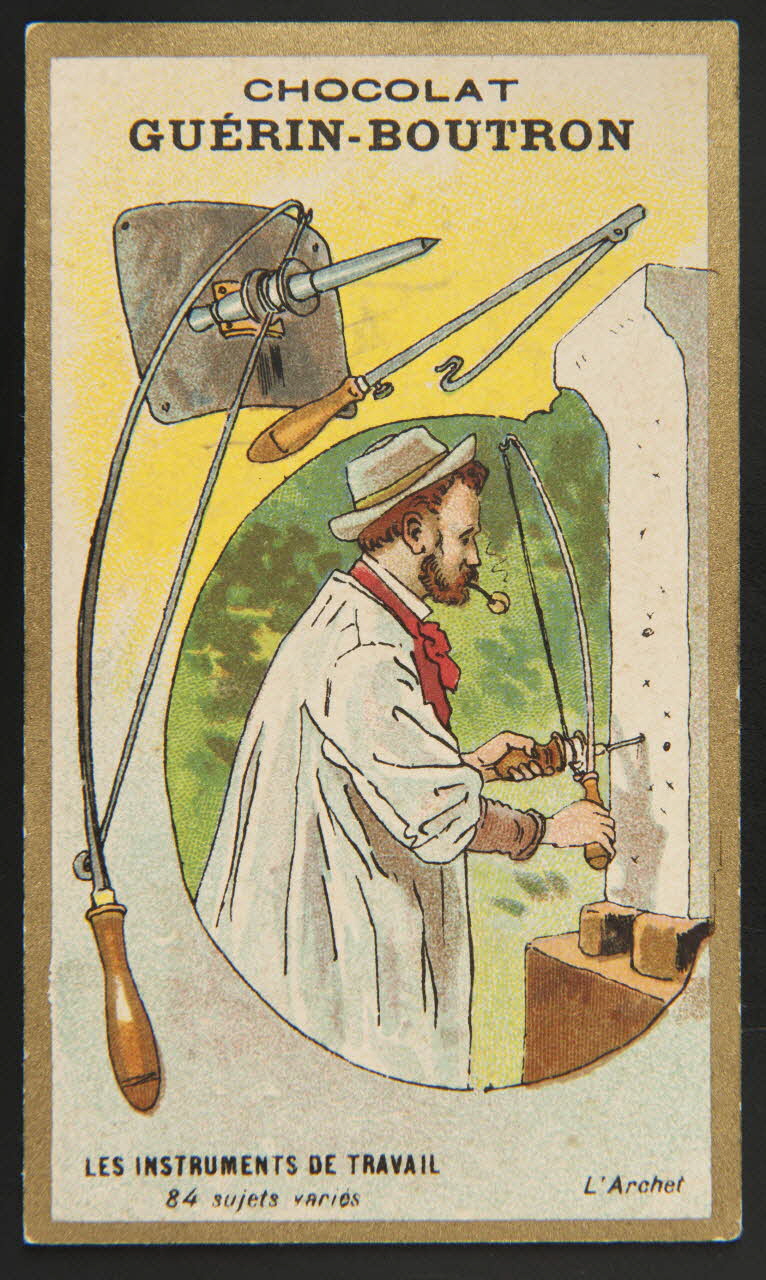 Testu & Massin carte réclame chromo Paris 1886-1903 1995.1.837.3 Photo