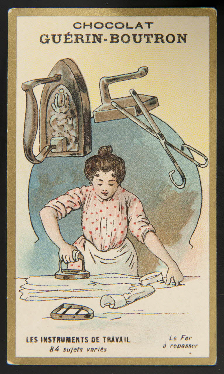 Testu & Massin carte réclame chromo Paris 1886-1903 1995.1.837.30 Photo
