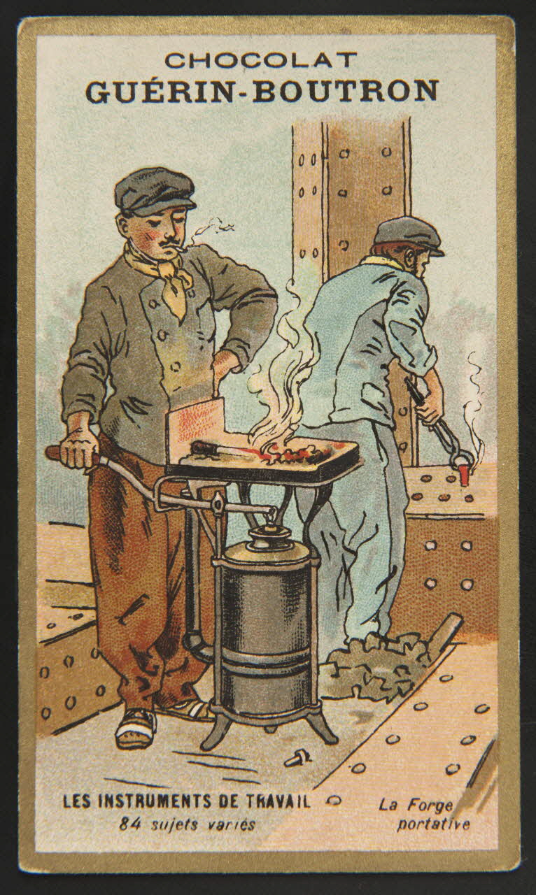 Testu & Massin carte réclame chromo Paris 1886-1903 1995.1.837.32 Photo