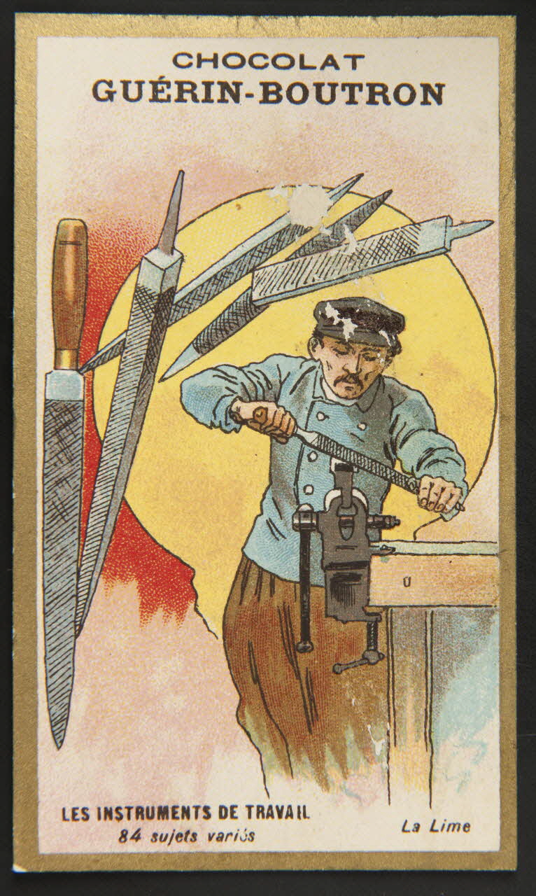 Testu & Massin carte réclame chromo Paris 1886-1903 1995.1.837.39 Photo