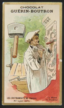 Testu & Massin carte réclame chromo Paris 1886-1903 1995.1.837.44  Photo